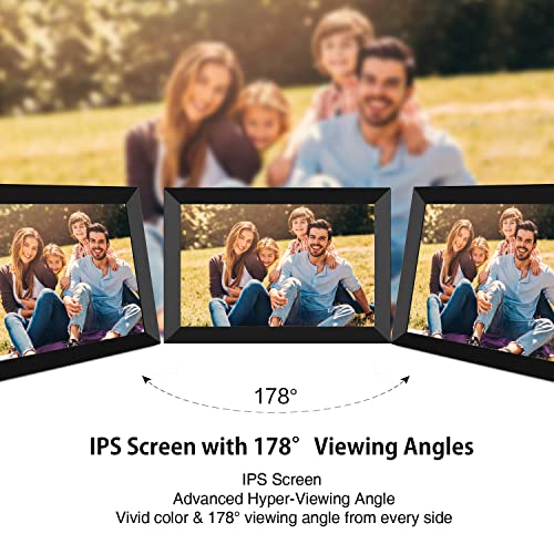 Digital Photo Frames,Newest UI Design YENOCK 8 inch High Resolution