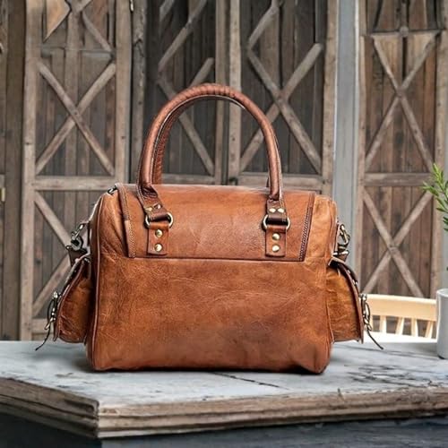 Maletín de cuero para hombre, para laptop 18 pulg. miniatura 4