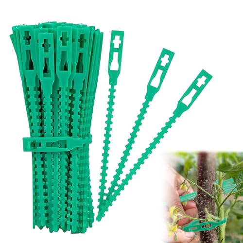 50 Pièces Attache de Plante Liens Réglables de Jardinage, Attache et Soutien pour Plantes, Aider à Soutenir Les Plantes et Arbuste, Attaches De Torsion En...