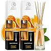 Amazon.com: Reed Diffuser Orange - 2x3.4 Fl Oz - Fresh Room - Long ...