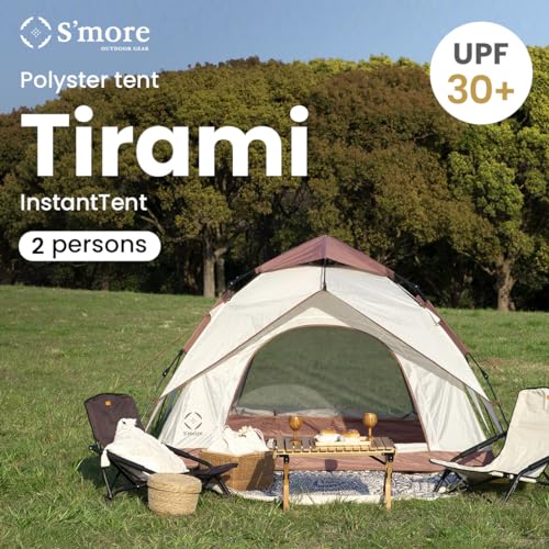 Carpa Tirami Blue para 2 personas, liviana y fácil de montar miniatura 2