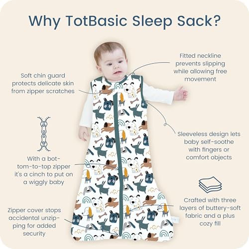 Image of Sleep Sack 6-12-15 months 2-Pack, 0.5 TOG Stretchy Summer Baby Wearable Blanket with 2-Way Safe Zippers, Cozy Soft Sleeveless Sleeping Bag for Babies