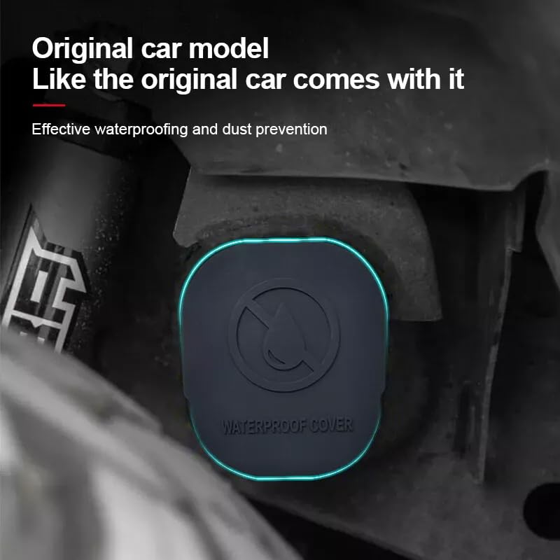 Image of Silicone Car Frame Tube Hole Plugs Compatible with Ford Ranger 2023 2024 2025, Rear Wheel Well Cover, Frame Holes Cap, Frame Cover for Tubes, Truck Accessories | Silicone Car Rear Wheel Well Cover Fit for Ford Ranger 2024 2025 2026, Frame Holes Cap, Frame Cover for Truck Tubes