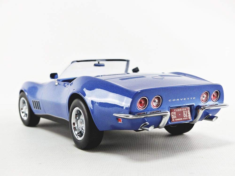 ノレブ 1/18 シボレー コルベット コンバーチブル 1969 メタリックブルー