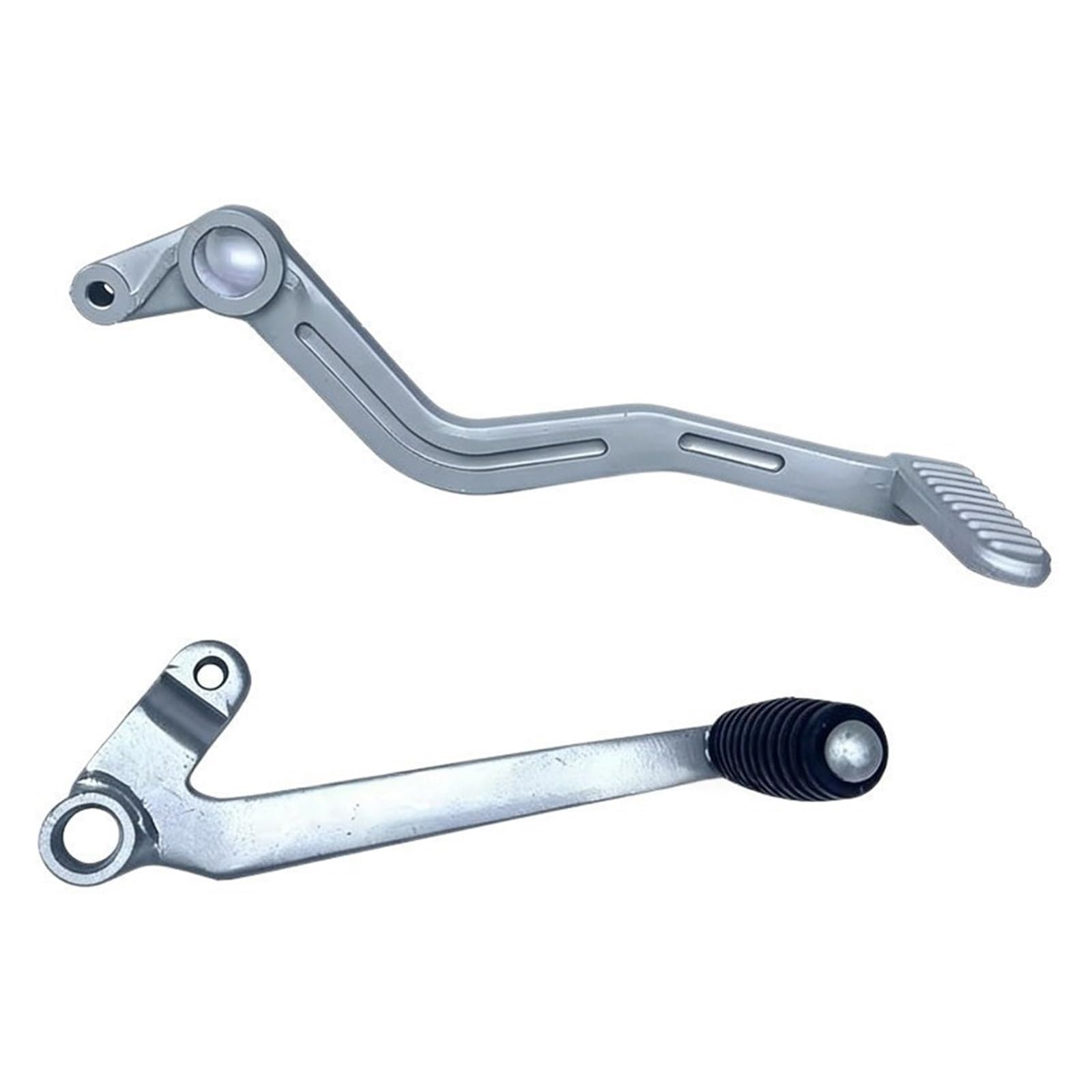Gconla A Set Motorcycle Gear Shifter Lever Motorcycle Accessories Gear Lever Shift Pedal Brake Shifter Toe Peg Footrest Su&Itable For Bj125-3E/Bj135 Replacement