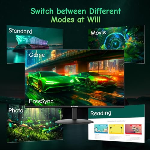 SANSUI Computer Monitor 24 inch IPS Eye Care 1080P Display ES-24X5AL の商品画像 2