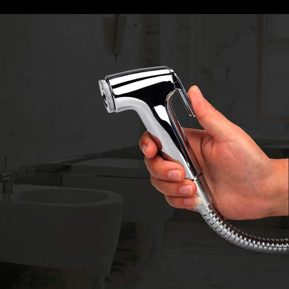 Plastic Handheld Bidet Sprayer Kit – Explosion-Proof Hose, High-Pressure Attachment for Pet Bathing & Diaper Rinsing