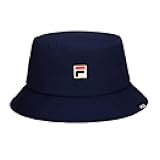 Unisex Heritage F-Box Patch with Pocket Bucket Hat (Peacoat)