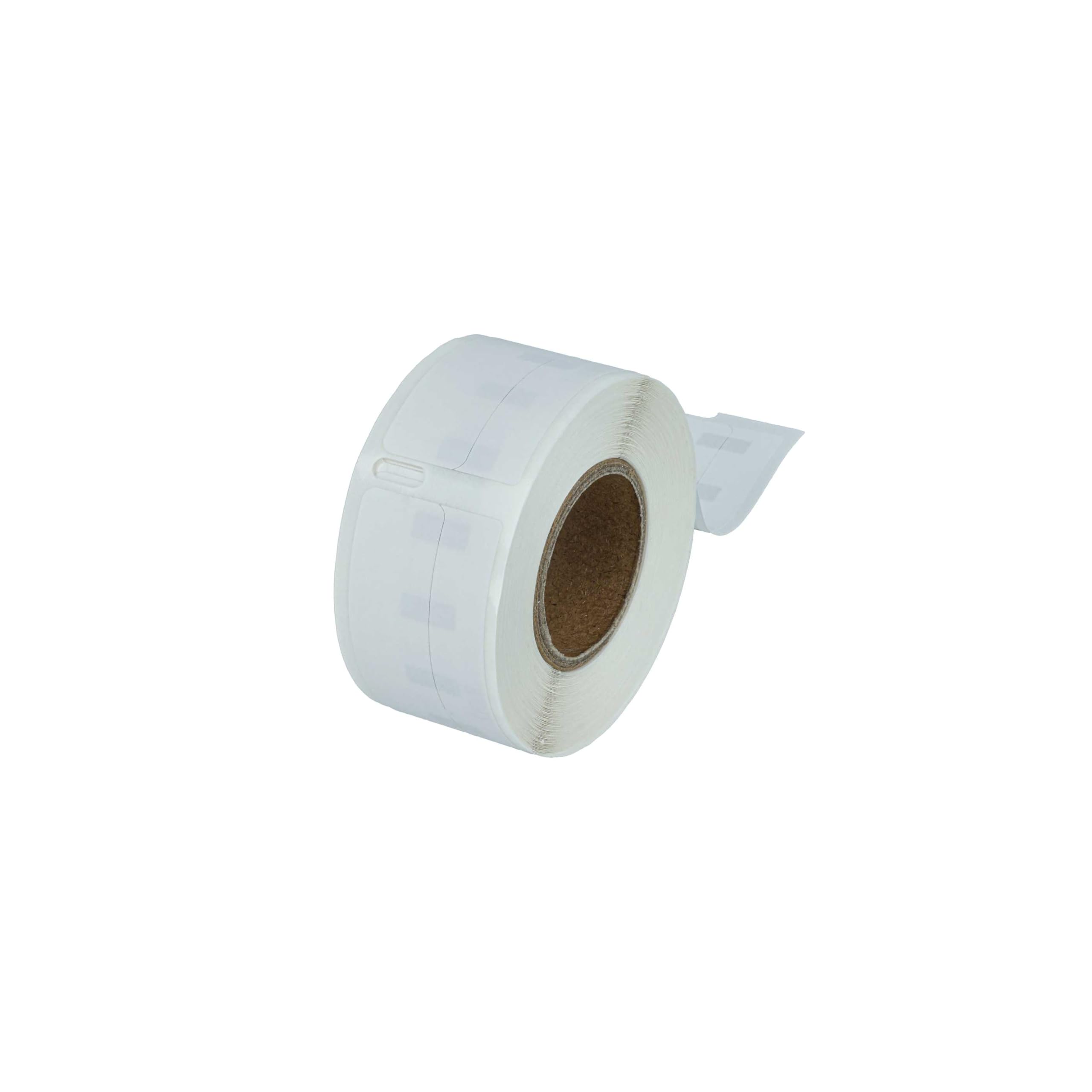vhbw 50x rotolo etichette 12mm x 50mm (220 etichette) sostituisce Dymo 99017 per etichettatrice bianco