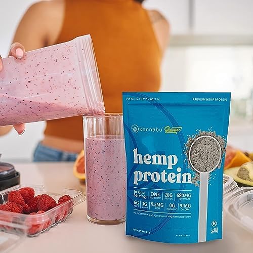 Hemp Protein Powder 20G Plant Protein Per Serving All Pure Fiber