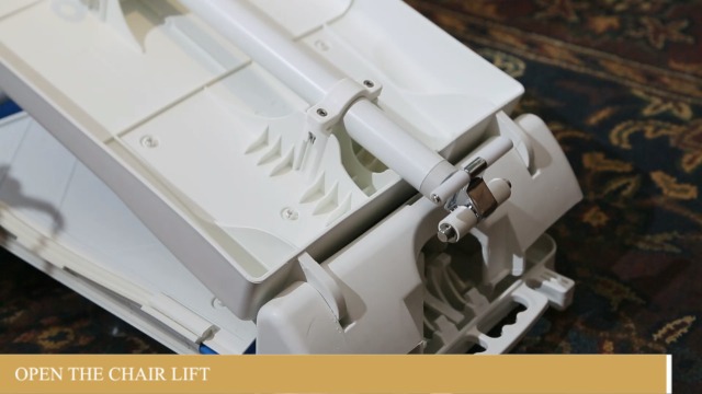 MAIDeSITe Electric Bath Lift Chair, Collapsible Bathtub Lift with
