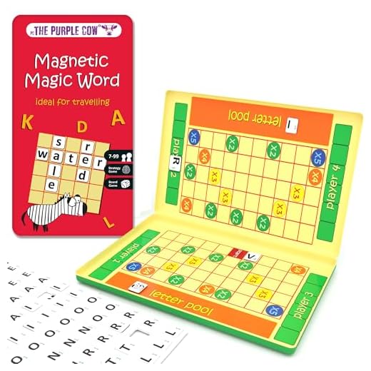 Magnetic Travel Magic Word Game - Car Games , Airplane Games and Quiet Games
