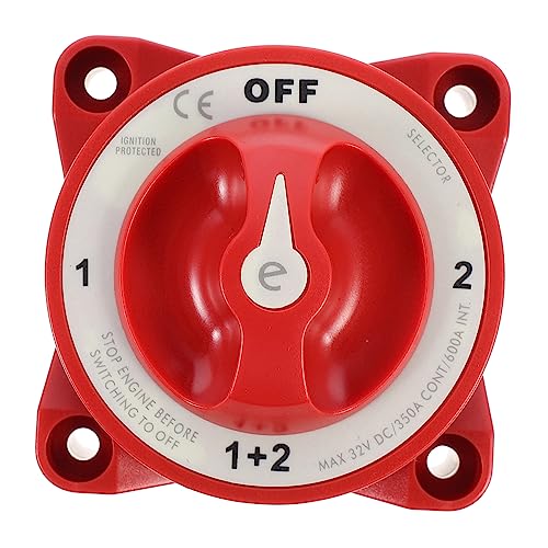 HAPINARY Quality Plastic Rv Battery Cut off Switch Easy Install Car Yacht Power