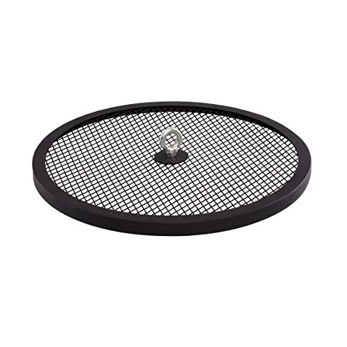 Blue Sky Outdoor Living The Ridge Portable High-Efficiency Pellet Fire Pit with Spark Screen and Poker, Black