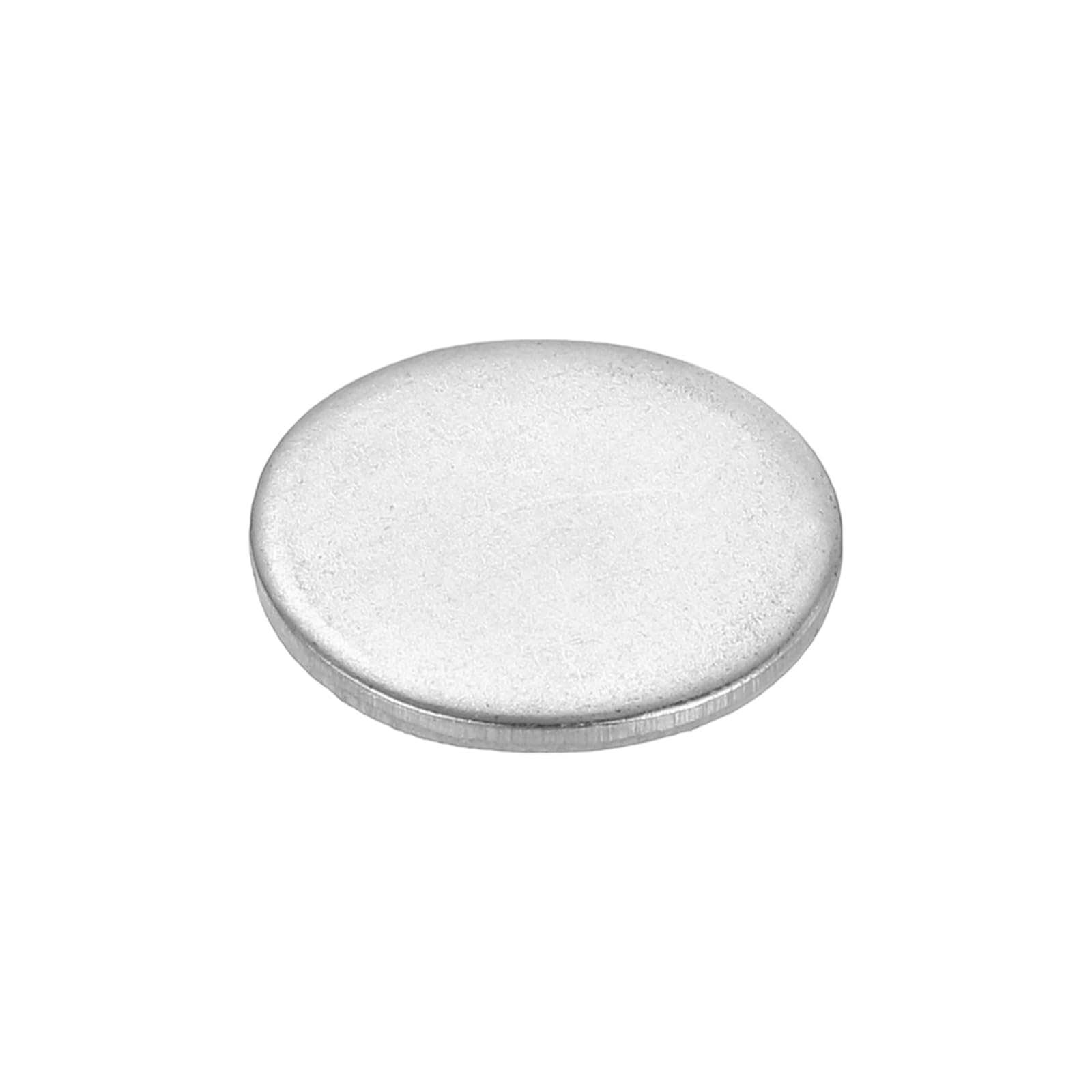 sourcing map Stainless Steel Disc, 3/8"(10mm) Dia x 0.08"(2mm) Thick Round Metal Stamping Blanks Tags Metal Round Circle Flat-Plate Sheet for Engraving Stamping Name Tag Crafts, Pack of 110