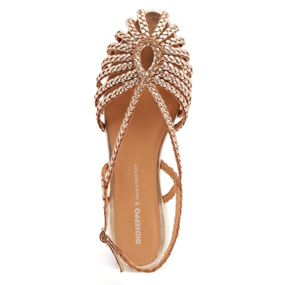 GIOSEPPO Mules Cuir TRESSÉ Hingham