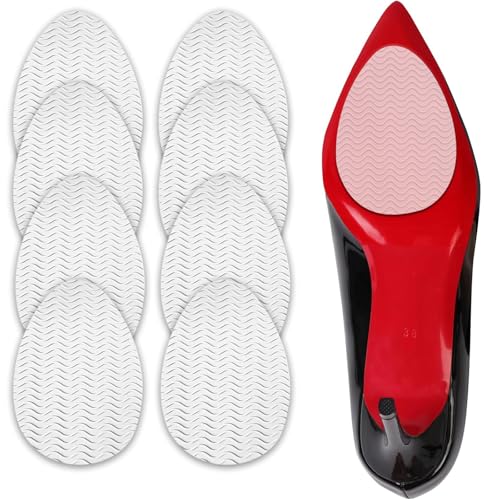 Protectores de Tacón Antideslizantes de Silicona 8 Piezas