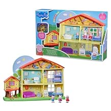 Peppa Pig - Peppas Playtime to Bedtime House Preschool Toy, Speech, Light, and Sounds, Ages 3 and Up