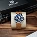 BY BENYAR Relojes Hombre Cronografo Analógico Impermeable Relojes de Pulsera Luminoso Fecha Negocios Casual Diseñador Reloj Hombre Banda de Cuero Regalo Elegante Imagen de BY BENYAR Relojes Hombre Cronografo Analógico Impermeable Relojes de Pulsera Luminoso Fecha Negocios Casual Diseñador Reloj Hombre Banda de Cuero Regalo Elegante