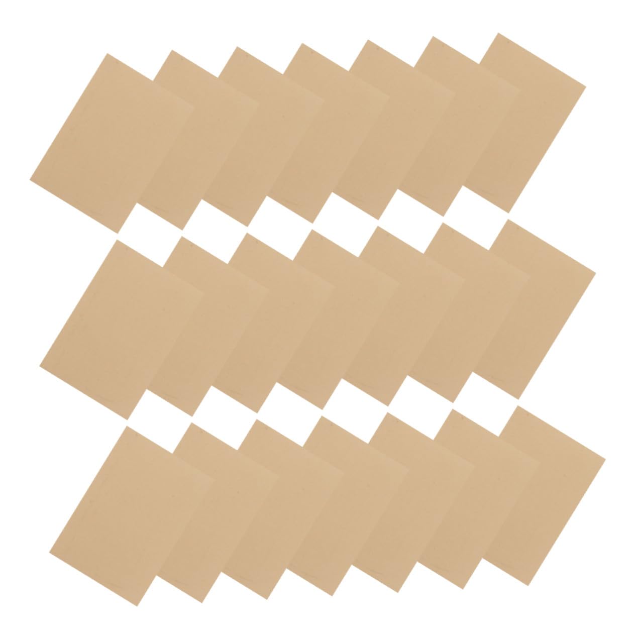 NIYANGLE 100 Blatt Vintage Briefpapier aus Dickem Kraftpapier M² Retro Schreibpapier für Stilvolle Briefe und Kreative Bürobedarf Anwendungen