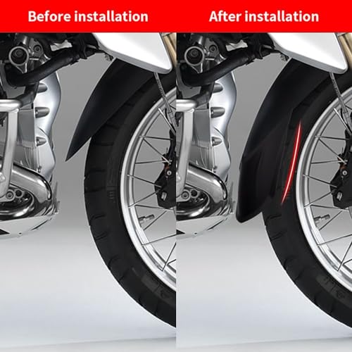 Garde boue extension de roue avant pour préserver le carénage BMW R1200GS LC