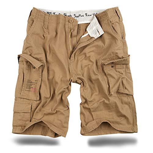 Preisvergleich Produktbild Trooper Herren Cargo Shorts, Beige XXL