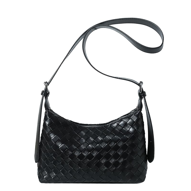 Hobo Bags for Women,Vegan PU Leather Crescent Shoulder Bag Crossbody Handbag Underarm Bag with Adjustable Strap