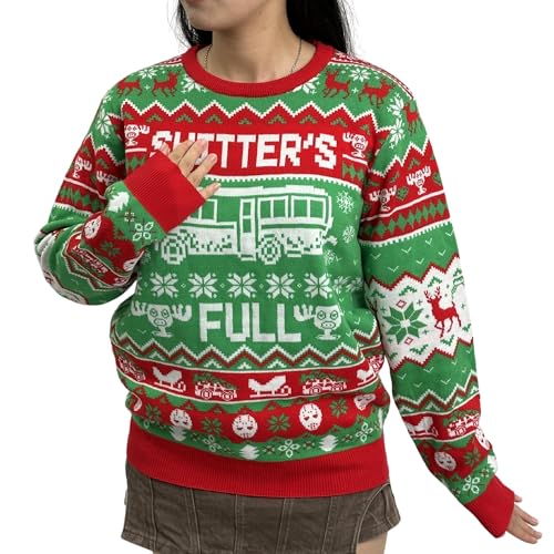 Christmas Ugly Sweater - Ugly Christmas Sweaters for Women 2025 - X-mas Movie Ugly Sweater - Gifts for Xmas