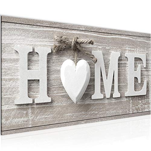 Runa Art Tableau Decoration Murale Home Coeur 1 Partie Moderne Toile non tissée Salon Salle...