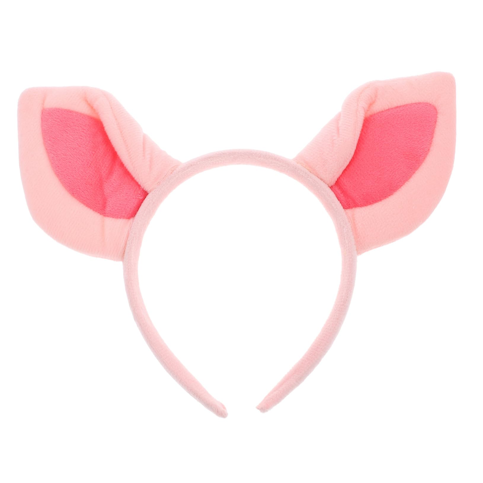 ABOOFAN Diadema de orejas de animal, diadema de orejas de cerdo, Halloween, cosplay, orejas de cachorro, diadema de animales de la selva, para niños y adultos