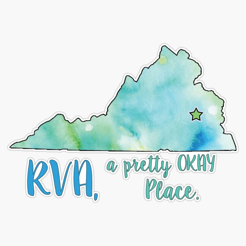 BZ TradingRva Vinyl Decal Wall Laptop Bumper Sticker 5"
