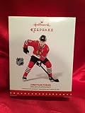 Hallmark Keepsake Ornament NHL Chicago Blackhawks Jonathan Toews Hockey