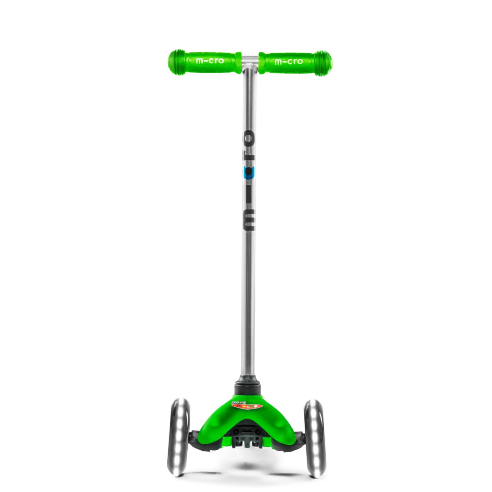 Micro® Mini Classic LED | Patinete Infantil 3 Ruedas | Ruedas con Luces sin Pilas | Rodamientos ABEC9 | Plataforma Reforzada | Manillar Desmontable | Niños y Niñas | 2-5 Años