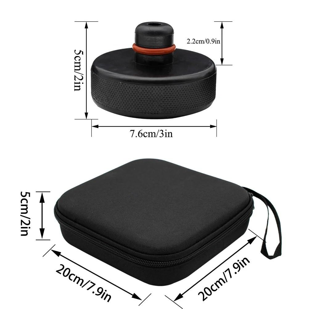 Podnośnik samochodowy Pasuje do modelu 3 Model S Model XY 4 szt. Adapter podkładki Jack guma W/etui do przechowywania narzędzie podnoszenie bezpieczne podnoszenie Heavy Duty(4Pcs No case)