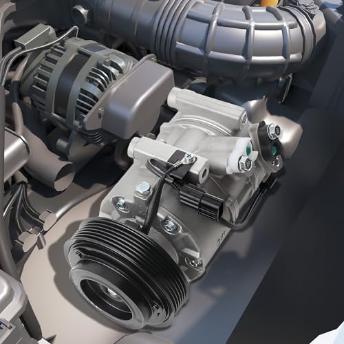 Image of AC Compressor and A /C Clutch for 2010-2015 Hyundai Tucson 2.4L 2.0L, 2011-2015 Kia Sportage All Models OE 178305, 97701-2S500, 471-6025 CO 11231C, 60-03377NA | for 2011-2015 Kia Sportage All Models, OE 178305, 97701-2S500, 471-6025, CO 11231C, 60-03377NA
