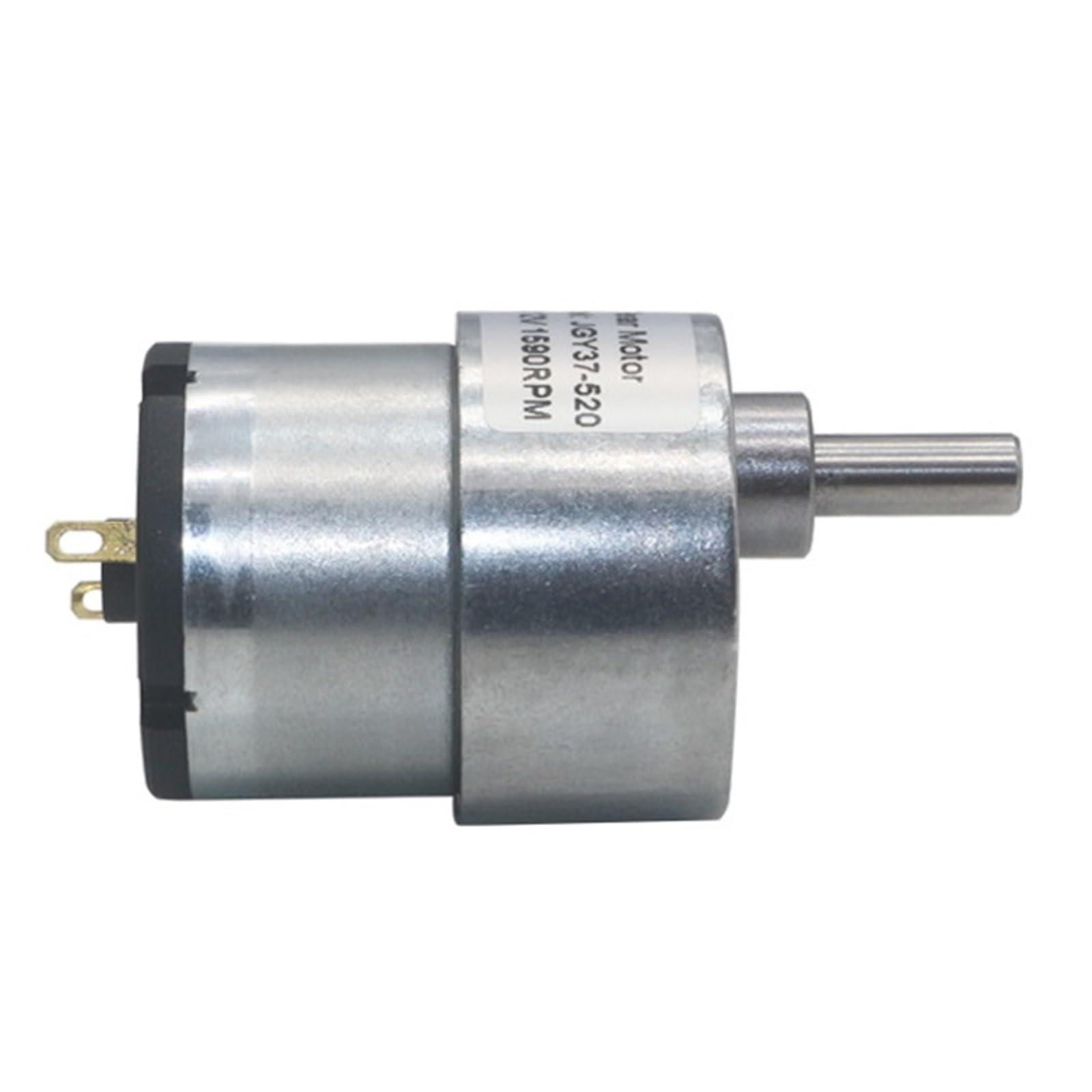 JGB37-520 Getriebemotor, 37 mm Gleichstrom, 12 V DC, 7 U/min bei 960 U/min, Hochdrehmomentgetriebe, 24 V Elektromotor (With Bracket, 22rpm, DC12V)
