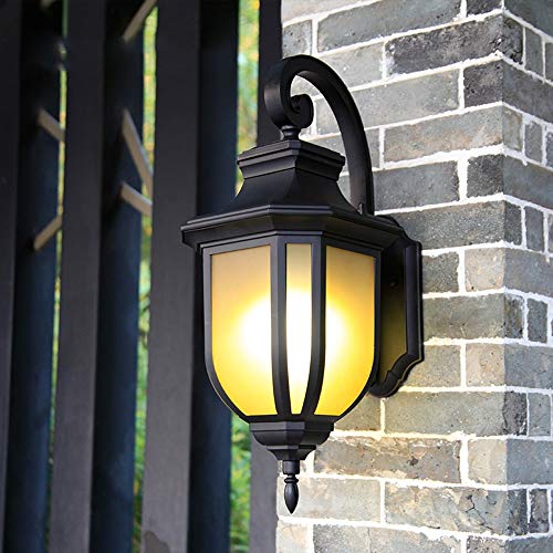 Lampe murale pour terrasse traditionnelle et décoration d'escalier extérieur - 4