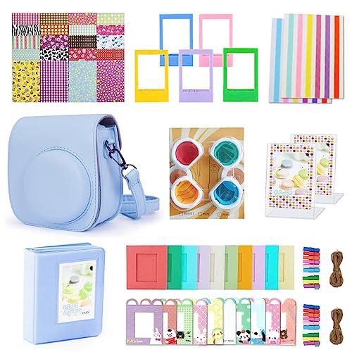 KALDA Instant Camera Accessories for Instax Mini 12 (Pastel Blue)