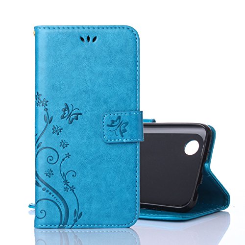 Alfort Funda LG K4 2017, Cáscara LG K4 2017, 2 en 1 Casco de Protección Relieve Carcasa PU + 1 raíz horca Cierre Magnético Carcasa del...