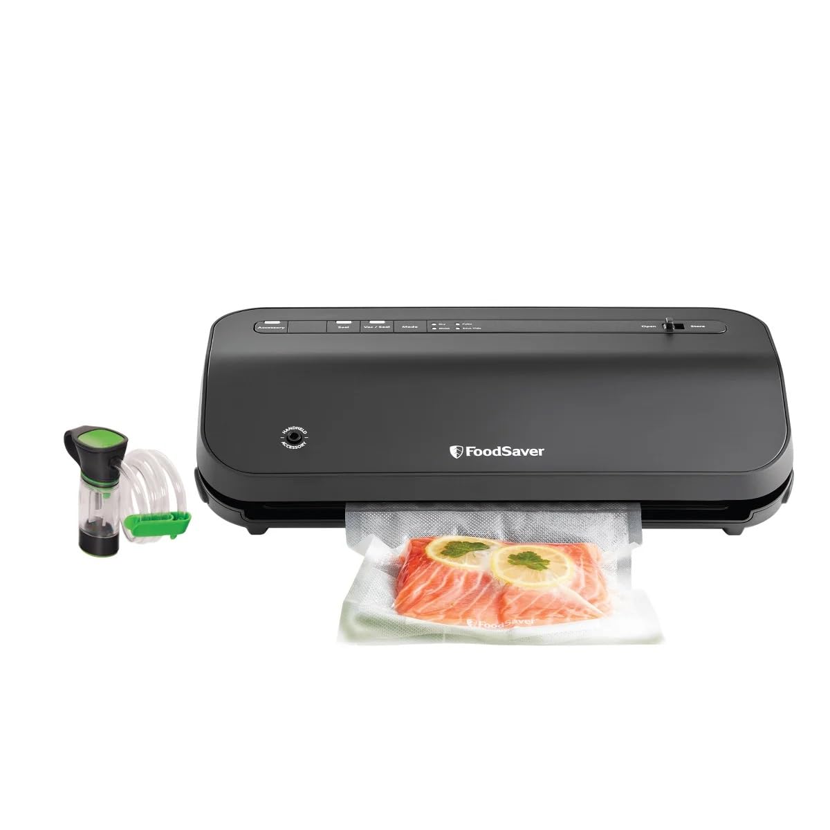FoodSaver Preserve - Kit di avviamento per sistema di sigillatura sottovuoto, con sacchetti e rotoli