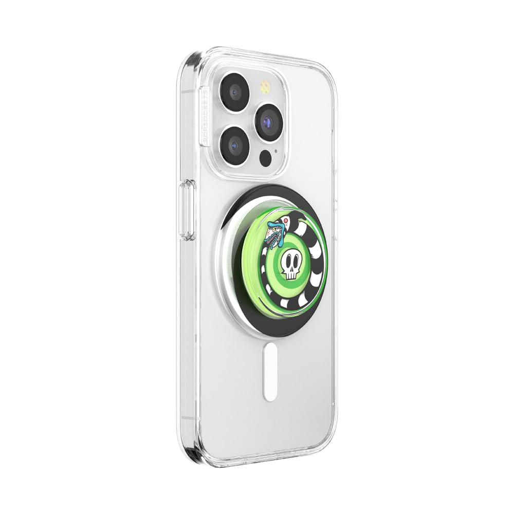 PopSockets Phone Grip for MagSafe Secure Magnetic Phone Grip & Stand, Hands-Free Kickstand, Wireless Charging Compatible - Image 2