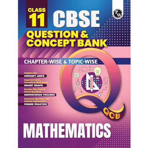 PW CBSE Class 11 Question & Concept Bank (QCB) Mathematics Chapte...