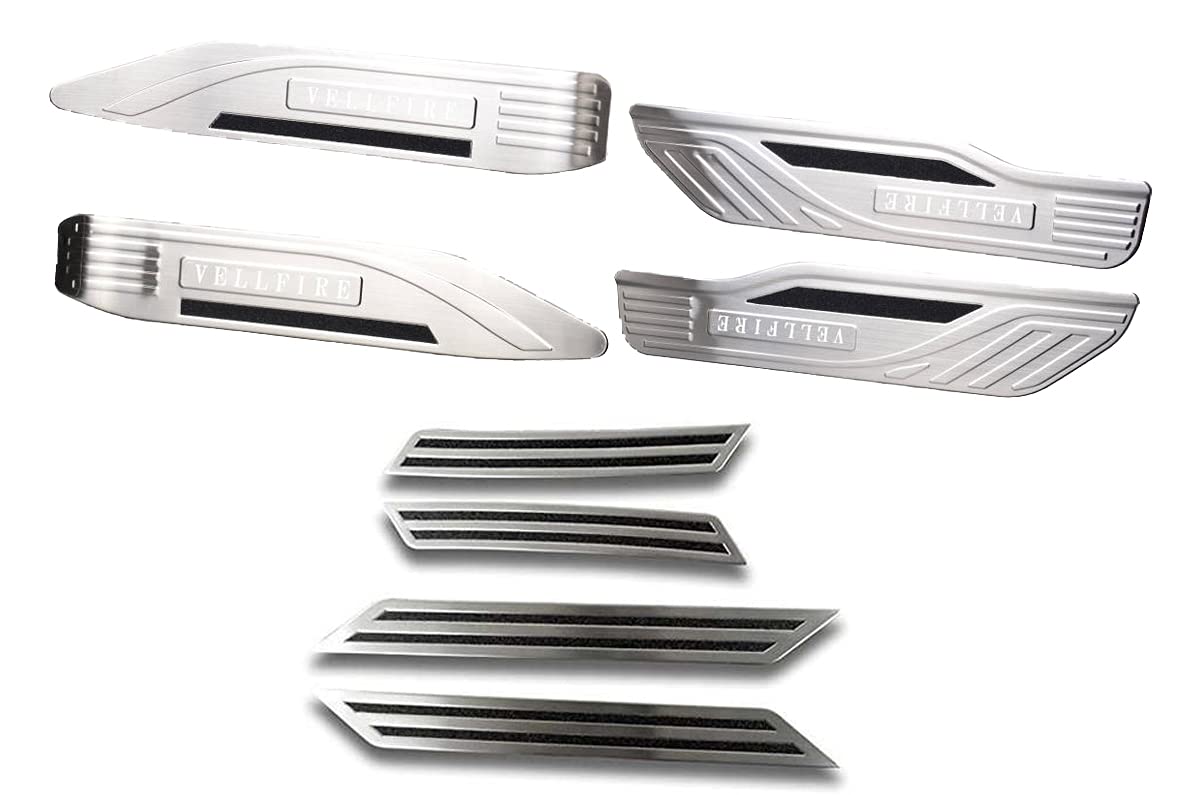 トヨタ　高品質　ヴェルファイヤ　スカッフプレー　30系　LED トヨタ高品質ヴェルファイヤスカッフプレー30系LED