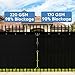Cisvio Privacy Screen Fence Heavy Duty 0 4 FT x 5 0 FT 220 GSM Windscreen & Dustproof Fence 98% Visibility Blocking Ideal for Fencing Patios, Pool, and Creating Intimate Outdoor Spaces