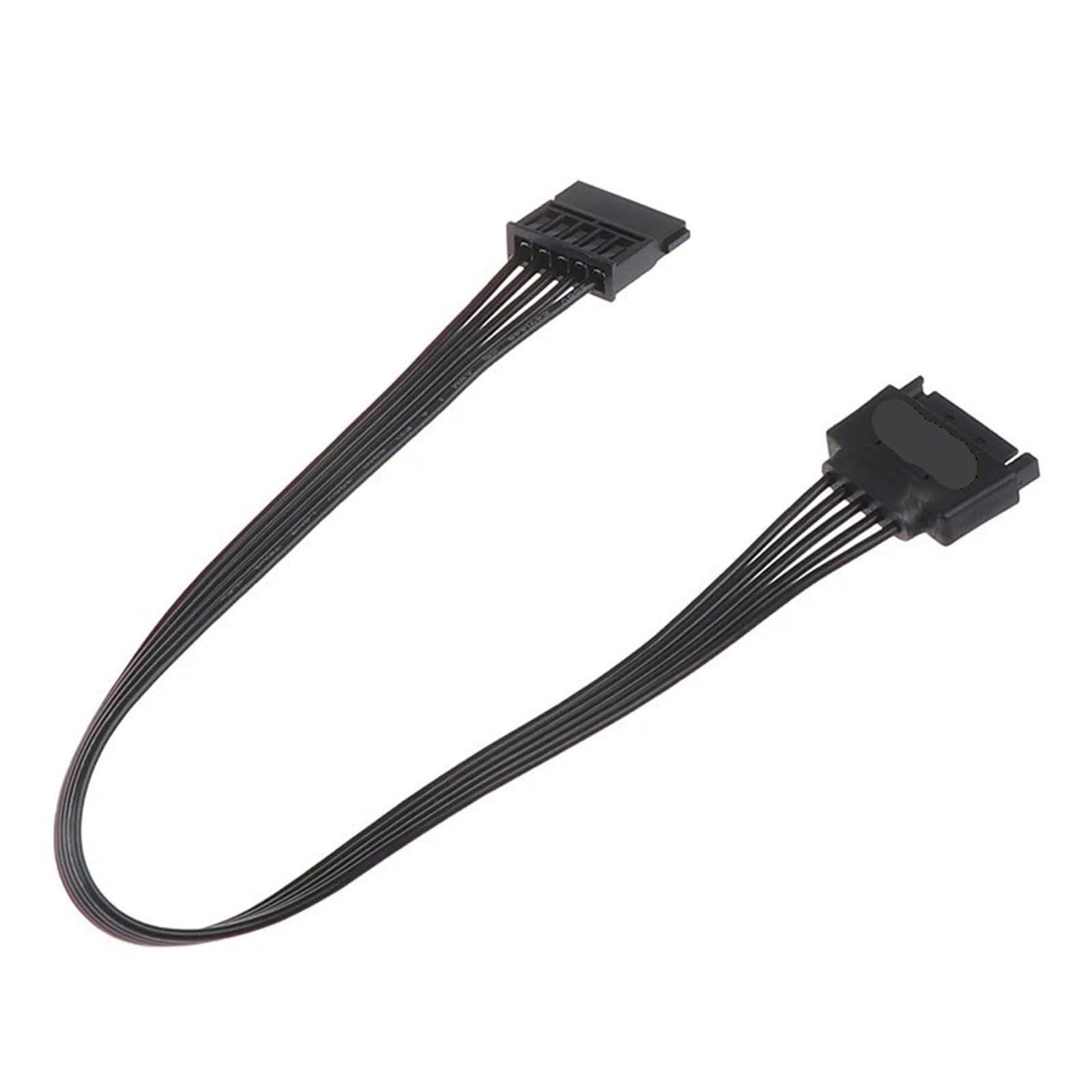 Generico 30CM SATA 15Pin Male to Female Power Extension