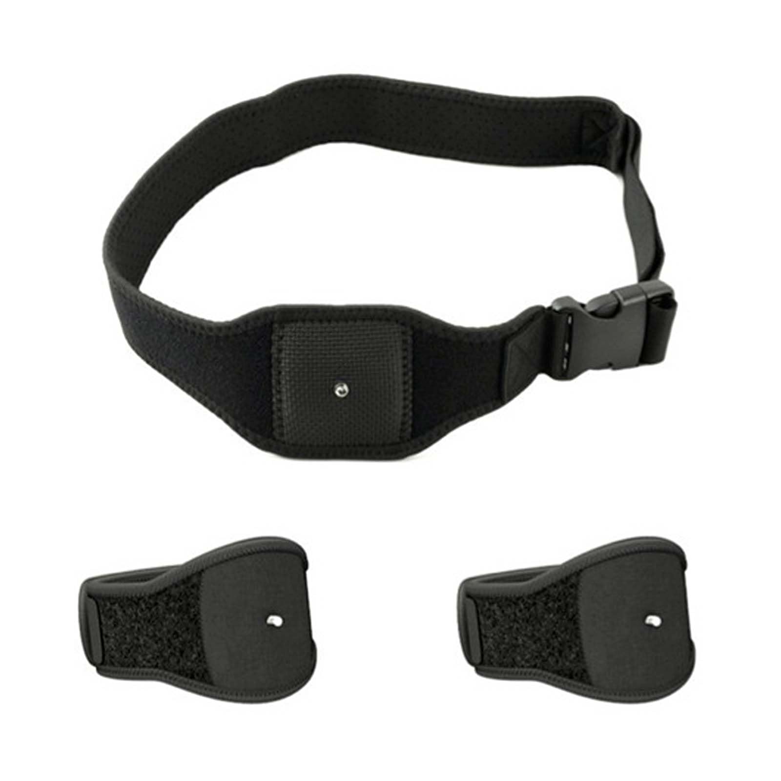 VR Tracker Belt and Hand Straps Compatible with HTC Vive System Tracker Pucks for Full-Body Tracking in Virtual Reality, Adjustable(Including 1 Belt and 2 Hand Straps)