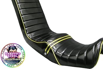 Amazon | XJR400 前期 黒金エナ 60cm 三段シート/ブラック