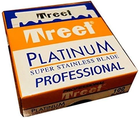 Platinum Professional Single Edge Razor Blades, 100 blades