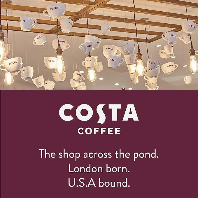 Image of Costa Coffee Single Serve Pods Compatible with Keurig K-Cup Brewers Dark Roast, 60 count