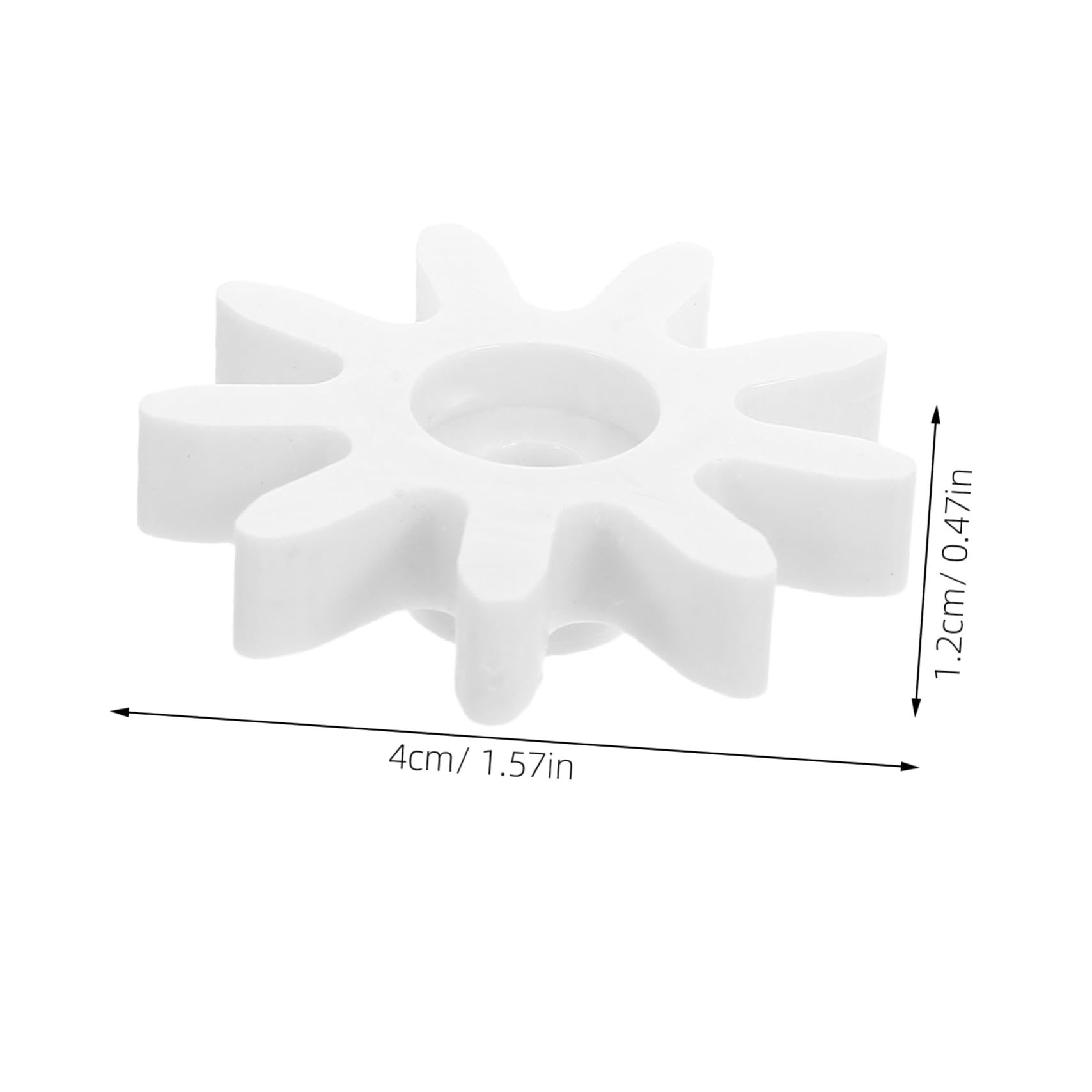 STOBAZA Gumball Machine Gear Replacement 9 Tooth Gear for Coin Operated Tissue Dispenser Pinball Toy Machine
